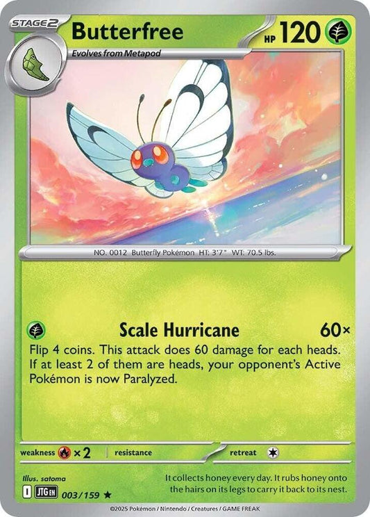 Butterfree - Journey Together 003/159 Holo Rare