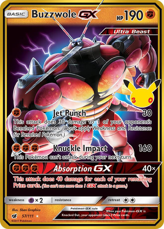 Buzzwole GX - 30th Celebration Classic Collection