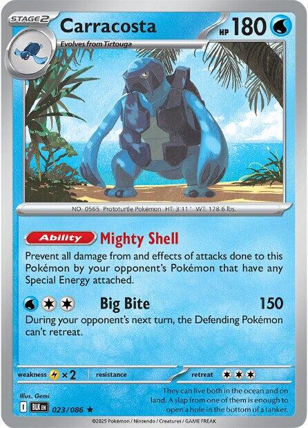Carracosta - Black Bolt 023/086 Holo Rare