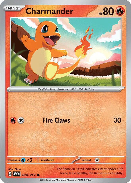 Charmander - 020/217 Ascended Heroes
