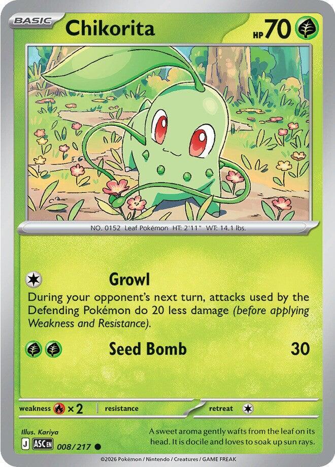 Chikorita - 008/217 Ascended Heroes