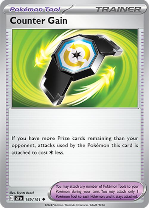 Counter Gain - Surging Sparks 169/191 Uncommon