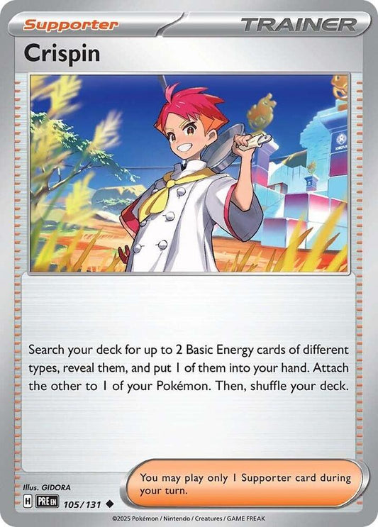 Crispin - Prismatic Evolutions 105/131 Uncommon