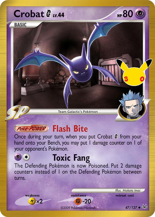Crobat G - 30th Celebration Classic Collection