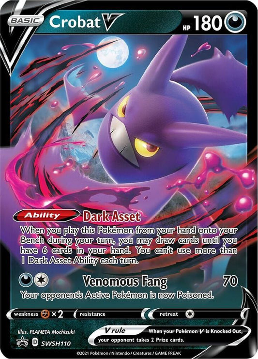 Crobat V -Sword & Shield SWSH110 Promo