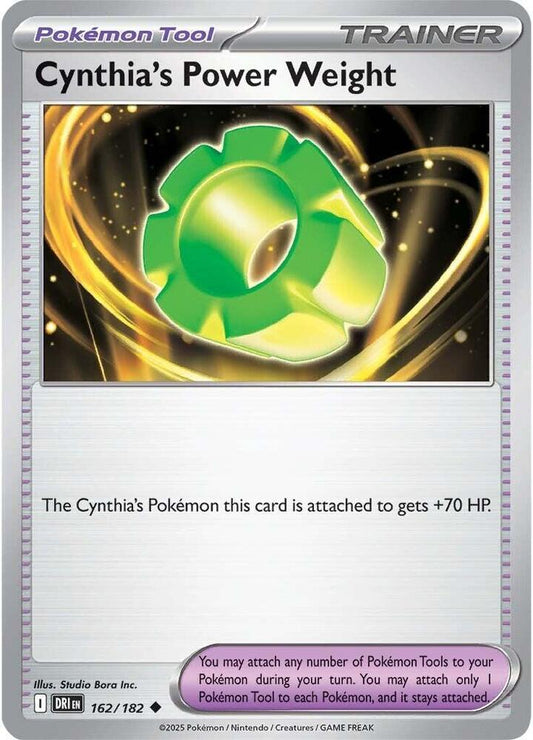 Cynthia's Power Weight - Destined Rivals 162/182 Uncommon