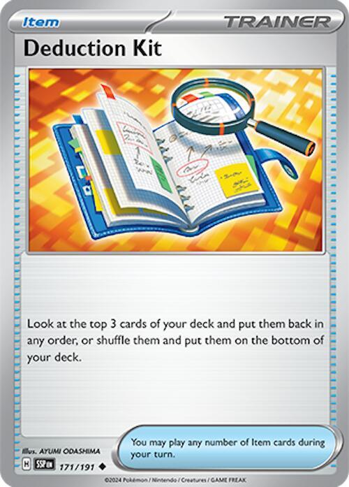 Deduction Kit - Surging Sparks 171/191 Uncommon