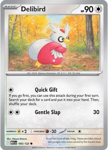 Delibird - 105/132 Mega Evolution Common