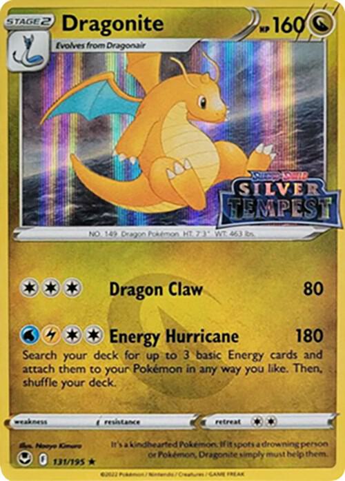 Dragonite (Silver Tempest Stamped) - Sword & Shield Promo Español