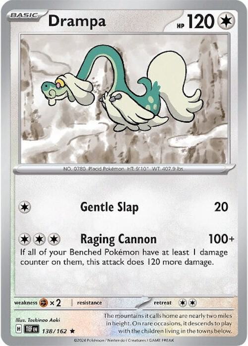 Drampa - Temporal Forces 138/162 Holo Rare
