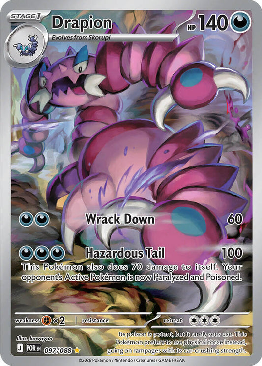 Drapion - 097/088 Perfect Order Illustration Rare