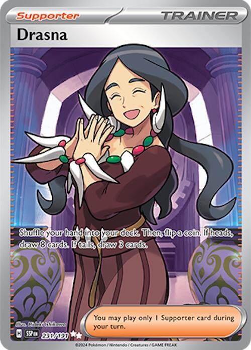 Drasna - Surging Sparks 231/191 Ultra Rare