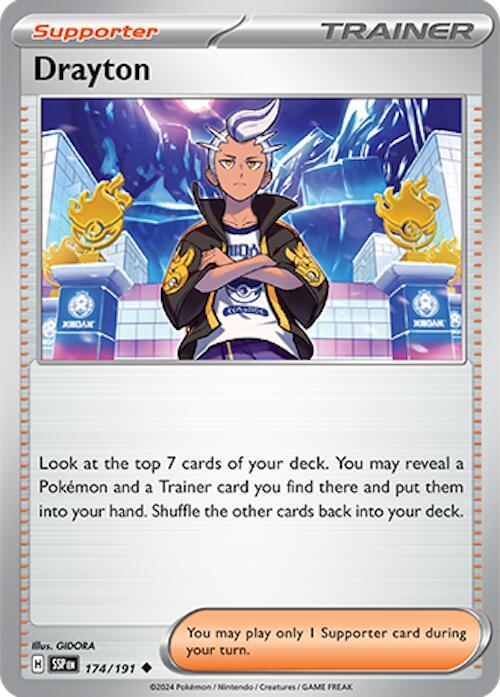 Drayton - Surging Sparks 174/191 Uncommon