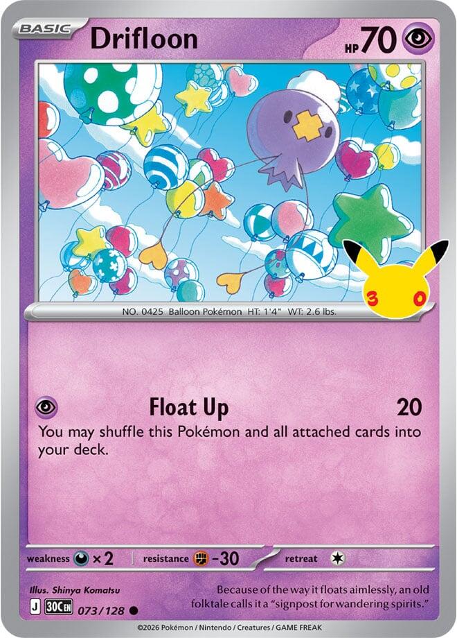 Drifloon - 073/128 30th Celebration