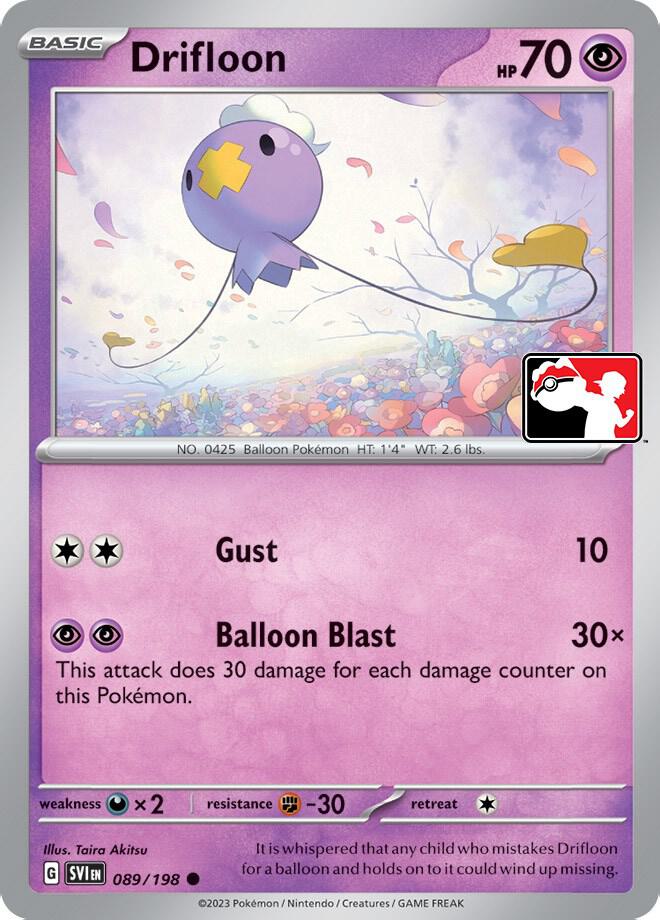 Drifloon - De Liga / Prize Pack Holo Español