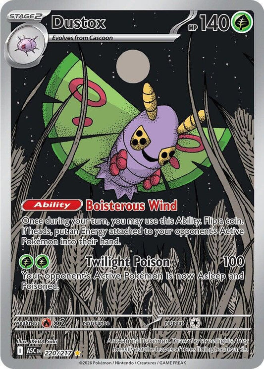 Dustox - 220/217 Ascended Heroes Illustration Rare