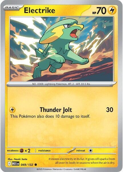 Electrike - 049/132 Mega Evolution Common