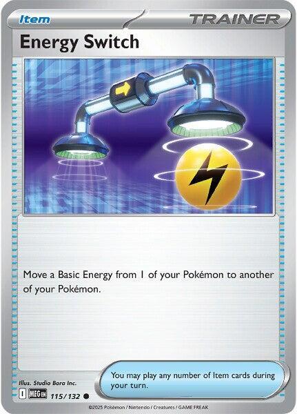 Energy Switch - 115/132 Mega Evolution Reverse Holo