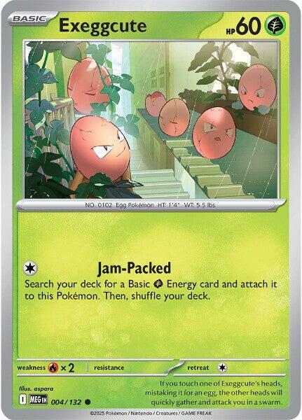 Exeggcute - 004/132 Mega Evolution Common