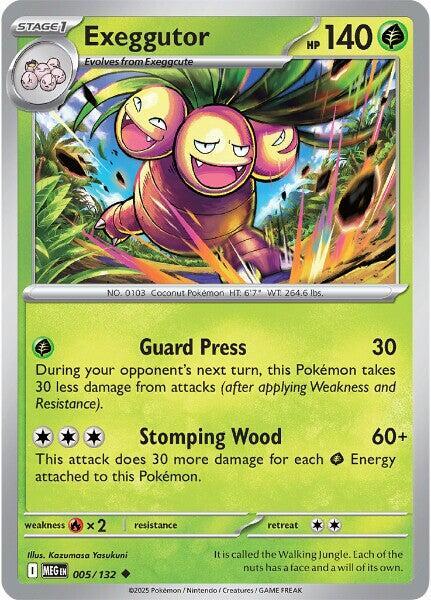 Exeggutor - 005/132 Mega Evolution Uncommon