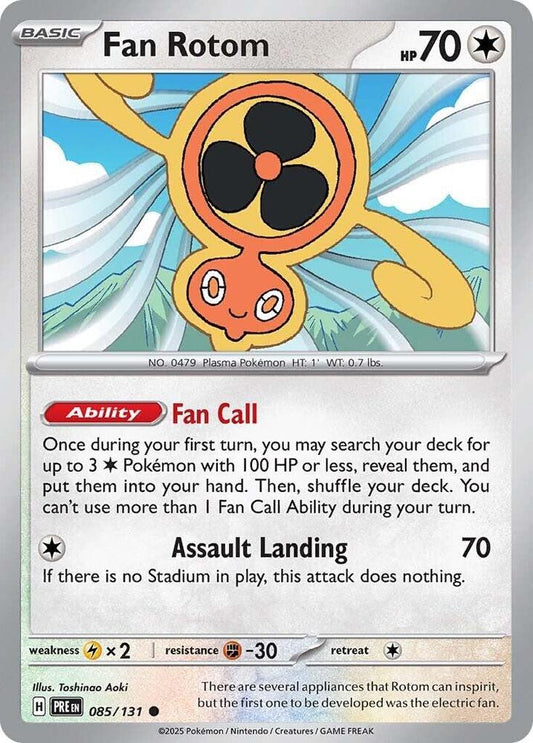 Fan Rotom - Prismatic Evolutions 085/131
