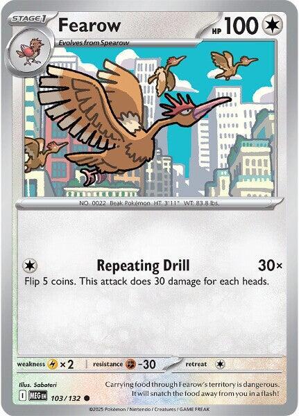 Fearow - 103/132 Mega Evolution Common