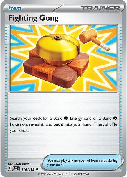 Fighting Gong - 116/132 Mega Evolution Uncommon