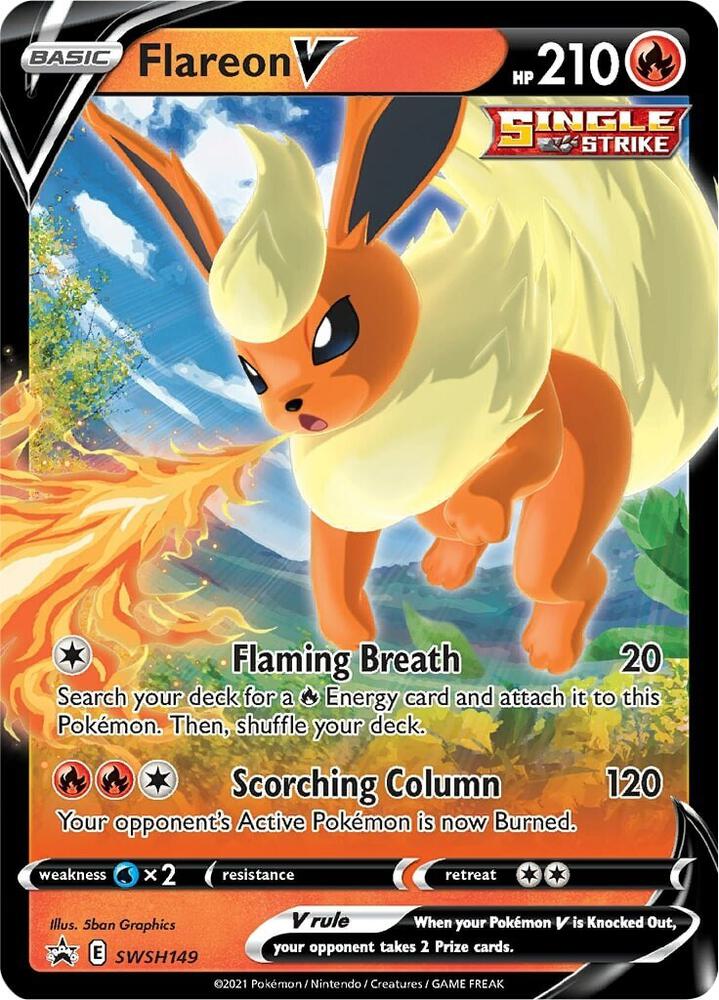Flareon V - SWSH149 Sword & Shield Promo