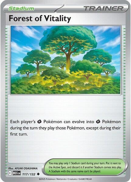 Forest of Vitality - 117/132 Mega Evolution Uncommon