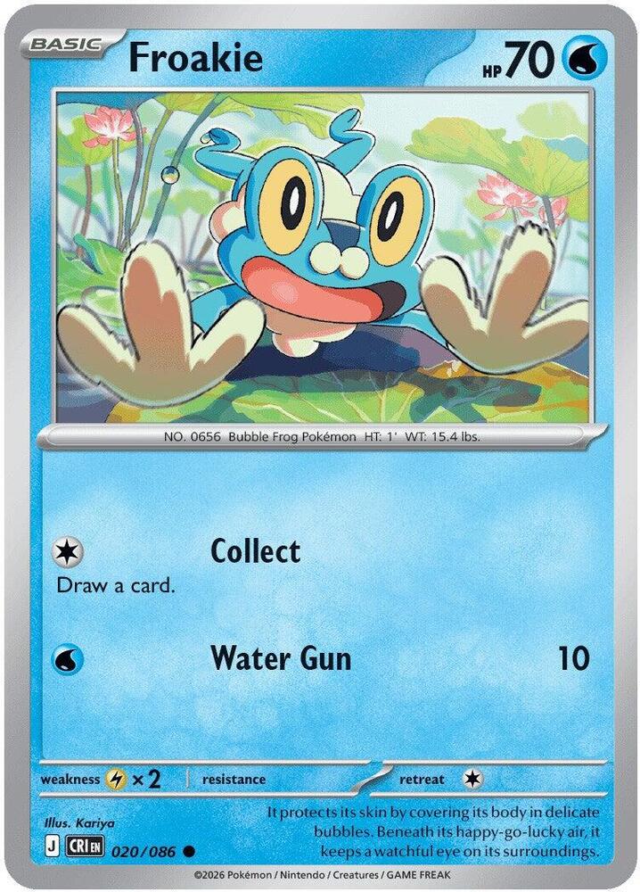 Froakie - 020/086 Chaos Rising