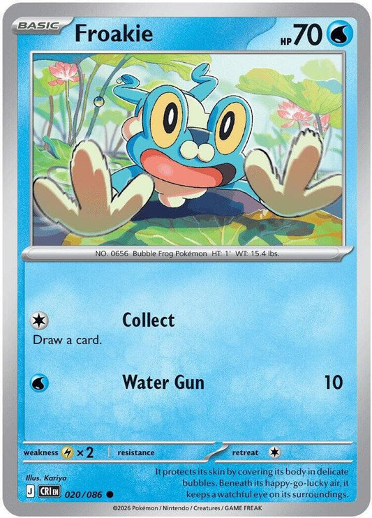Froakie - 020/086 Chaos Rising
