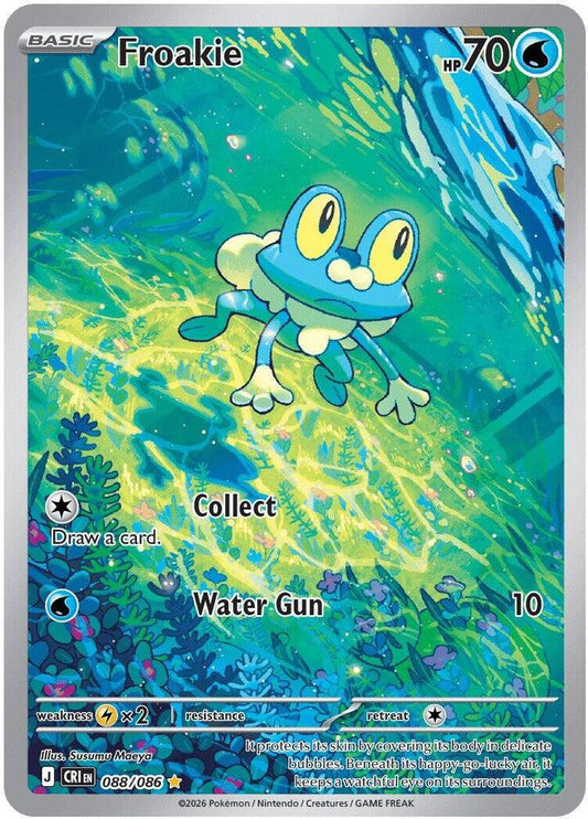 Froakie - 088/086 Chaos Rising Illustration Rare