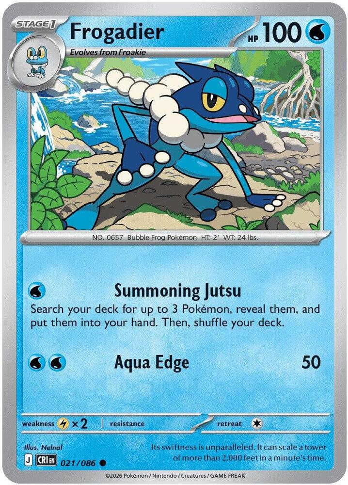 Frogadier - 021/086 Chaos Rising