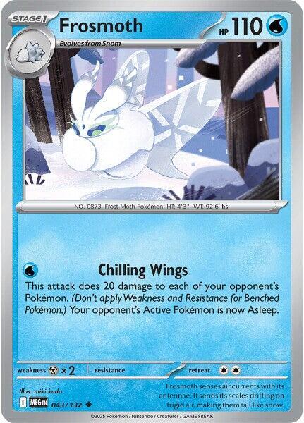 Frosmoth - 043/132 Mega Evolution Uncommon