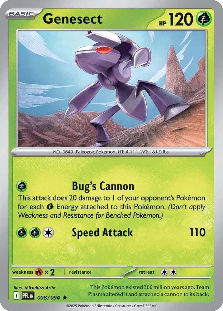 Genesect - 008/094 Phantasmal Flames