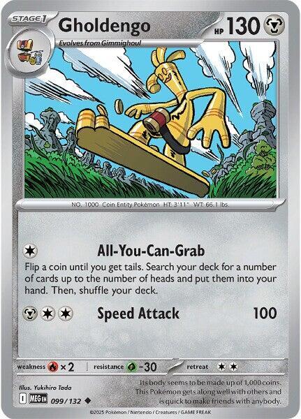 Gholdengo - 099/132 Mega Evolution Uncommon