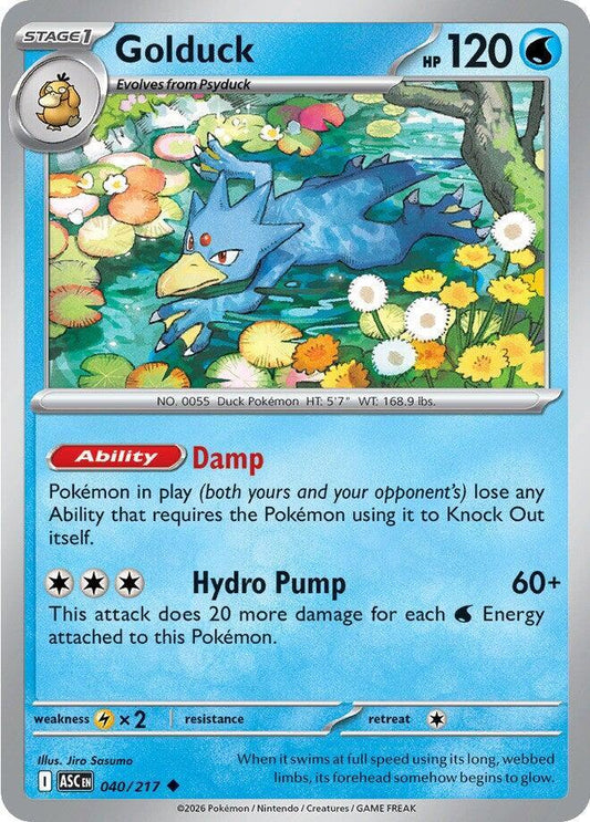 Golduck - 040/217 Ascended Heroes
