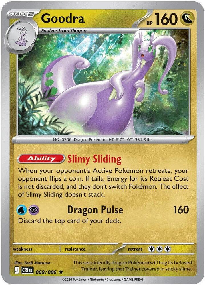 Goodra - 068/086 Chaos Rising