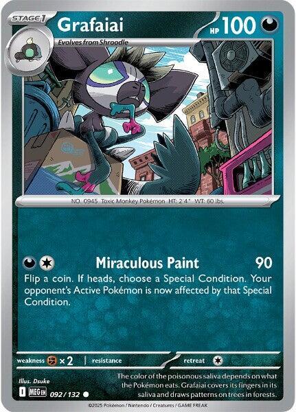Grafaiai - 092/132 Mega Evolution Common