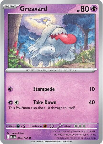 Greavard - 065/132 Mega Evolution Common