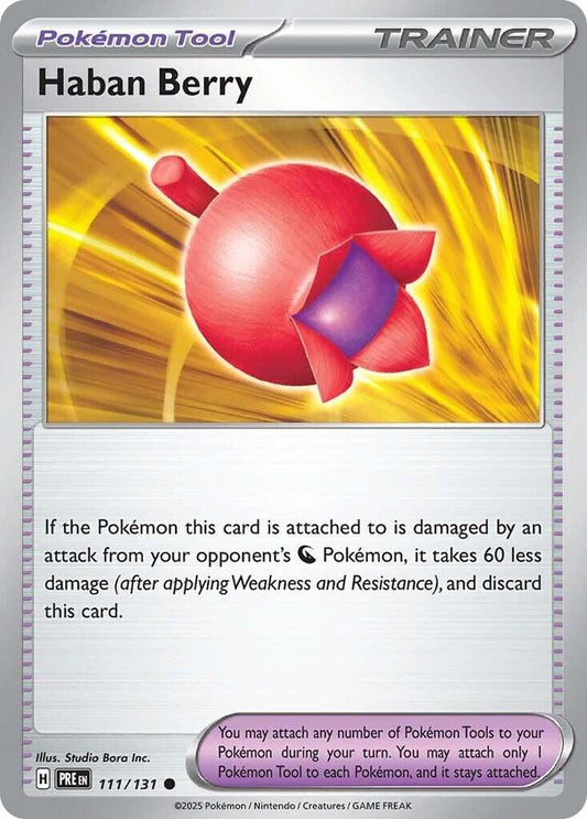 Haban Berry - Prismatic Evolutions 111/131