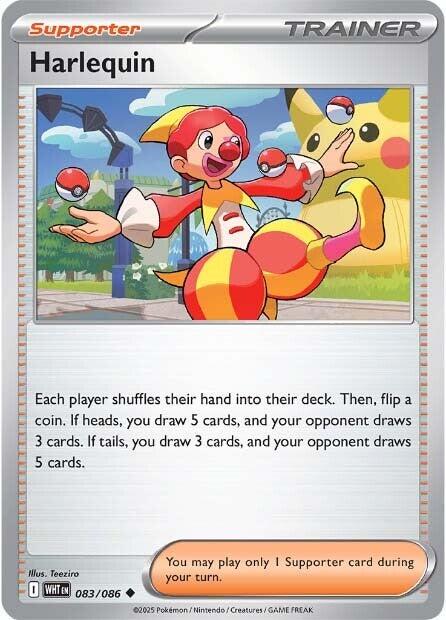 Harlequin - White Flare 083/086 Uncommon