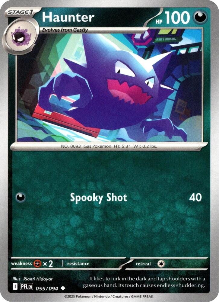 Haunter - 055/094 Phantasmal Flames