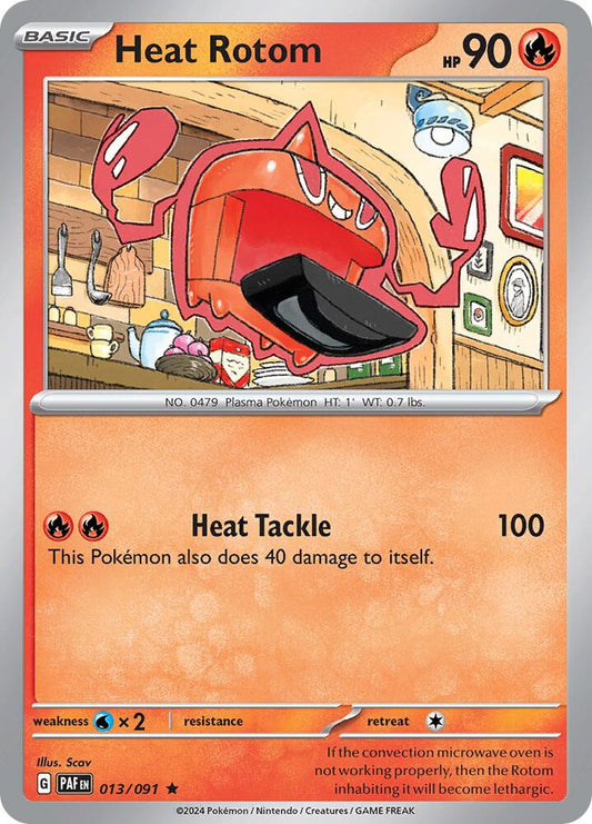 Heat Rotom - Paldean Fates 013/091 Rare