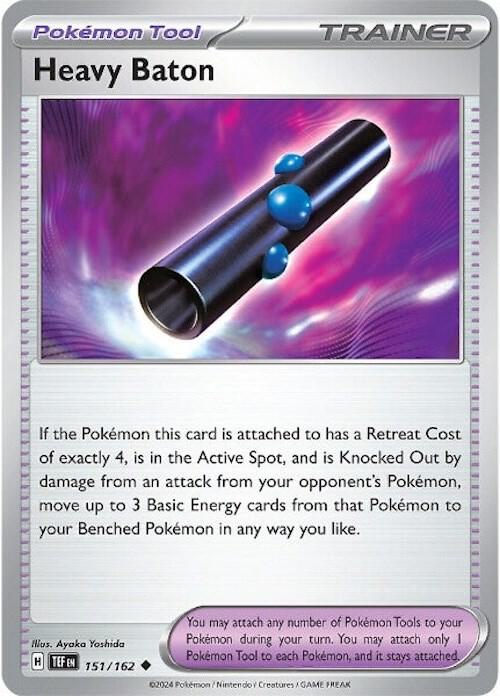 Heavy Baton/ Relevo Pesado - Temporal Forces 151/162 Uncommon