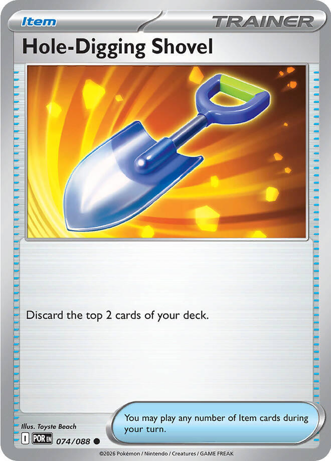 Hole-Digging Shovel - 074/088 Perfect Order