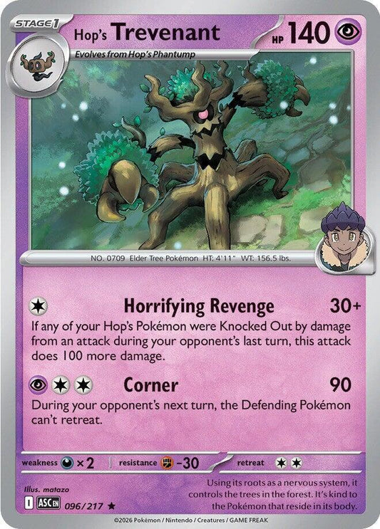 Hop's Trevenant - 096/217 Ascended Heroes