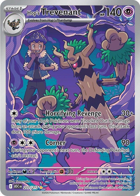 Hop's Trevenant - 237/217 Ascended Heroes Illustration Rare