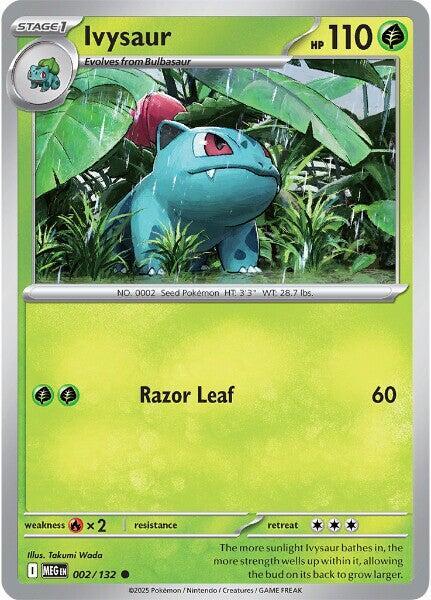 Ivysaur - 002/132 Mega Evolution Common