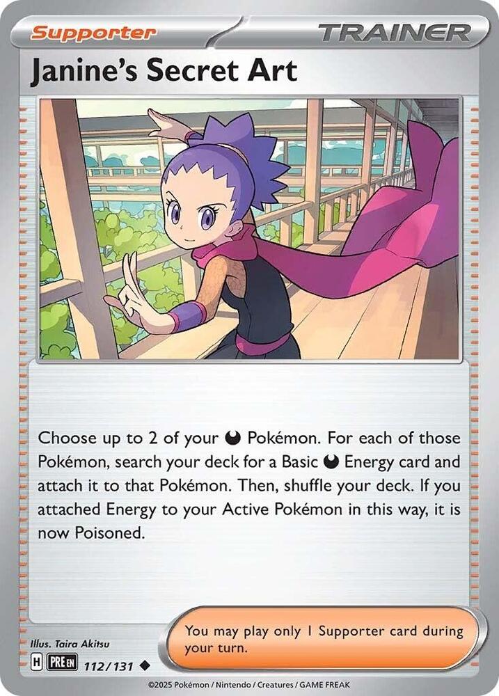 Janine's Secret Art - Prismatic Evolutions 112/131